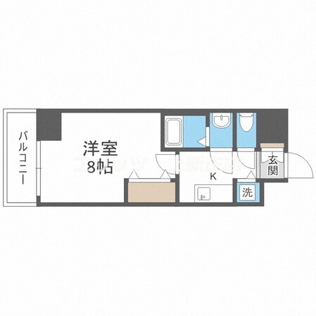 ONE ROOF FLAT TENJINBASHIの物件間取画像